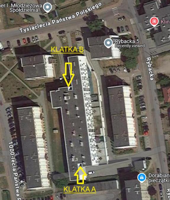 El barrio en el que está el departamento o un barrio cercano