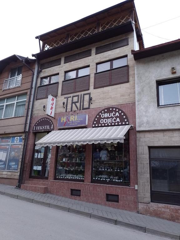 Budova, kde se penzion nachází