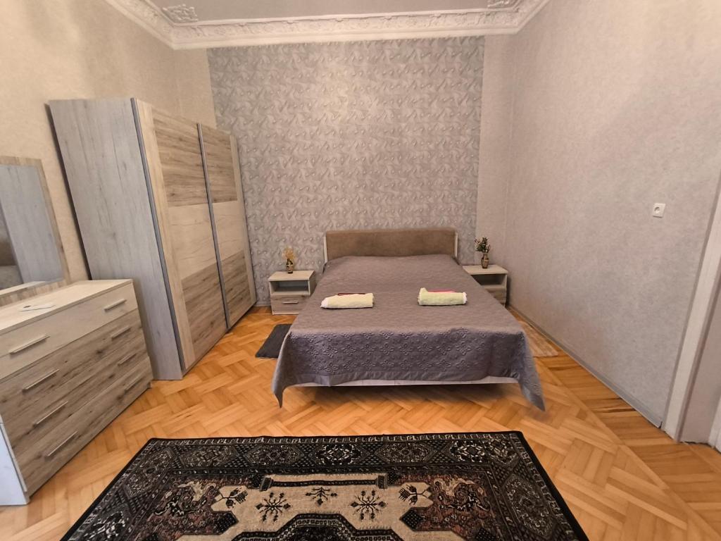 Postel nebo postele na pokoji v ubytování Guest House Livia