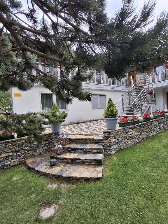 Zahrada ubytování Aquarell Apartments