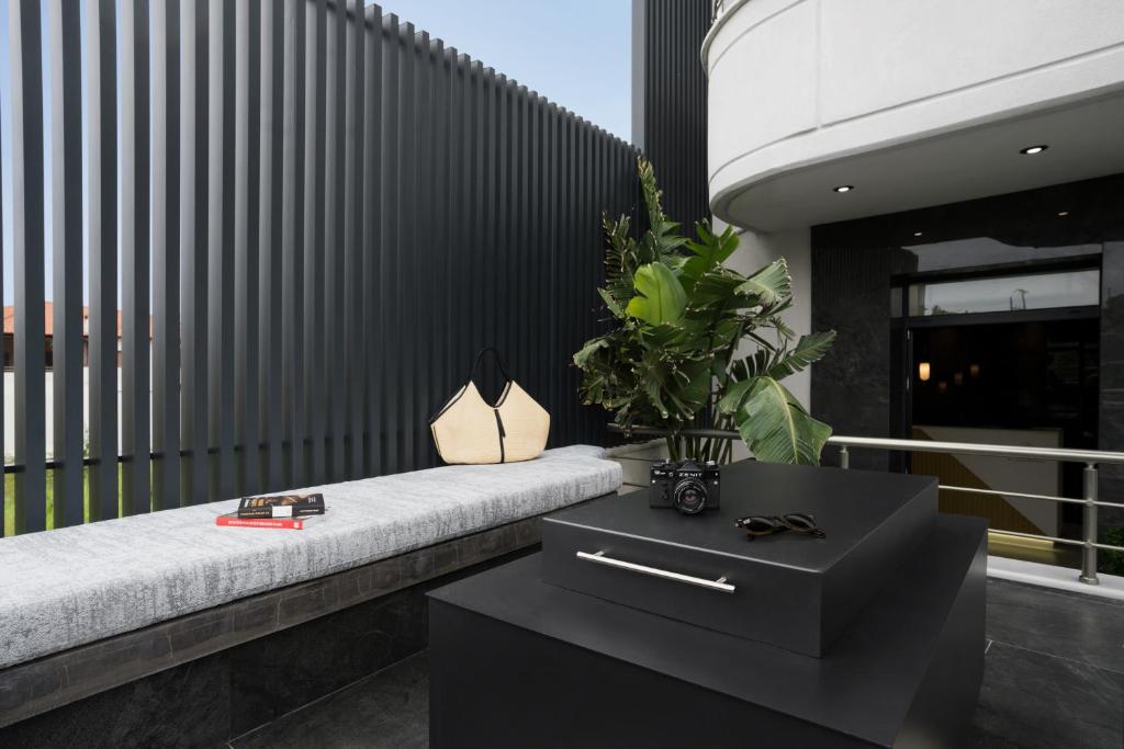 Balkón nebo terasa v ubytování Melite Luxury Rooms & Apartments