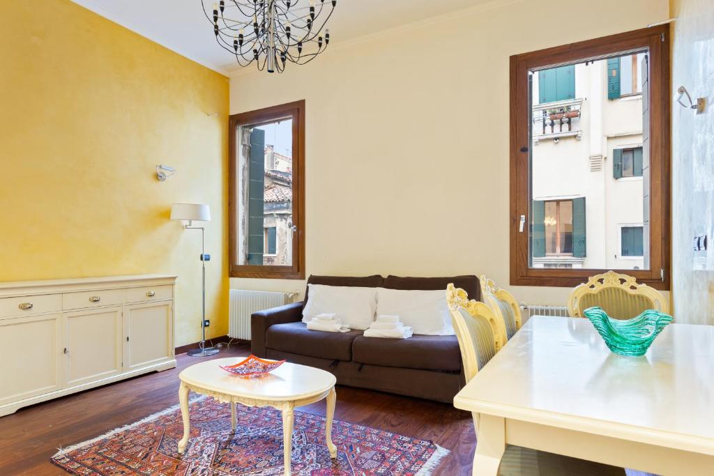 Posezení v ubytování Venice Top Apartments and Rooms San Marco 2442-A