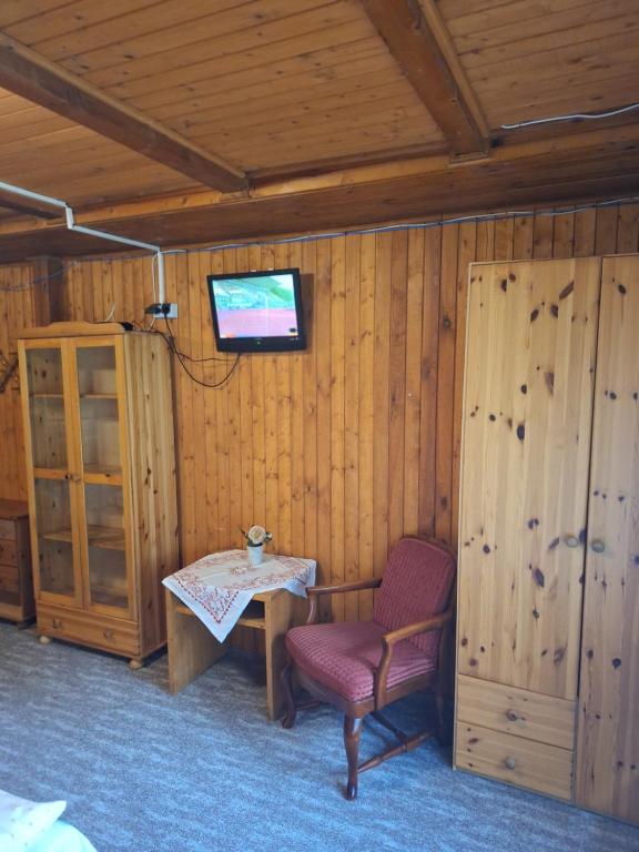 TV a/nebo společenská místnost v ubytování Turistická Chata Chopok