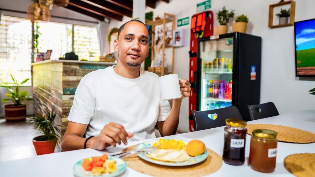 Refeições no hostel ou nas proximidades