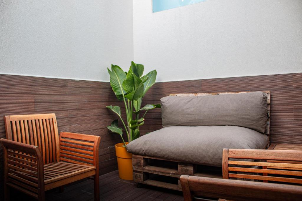 Гостиная зона в Rio Art Hotel