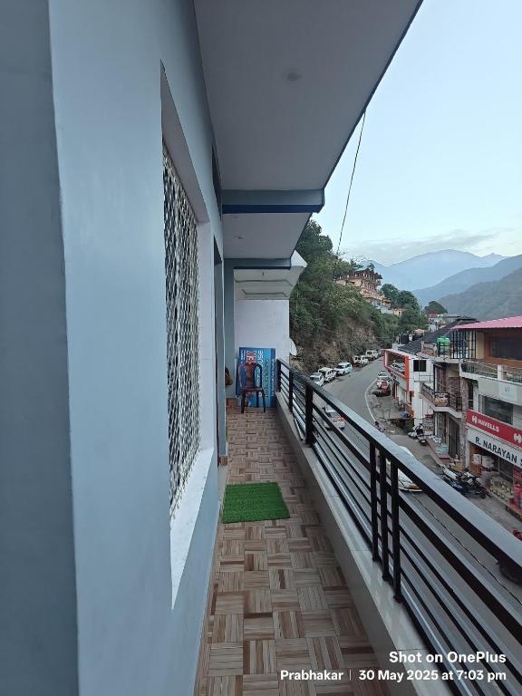 Nespecifikovaný výhled na hory nebo výhled na hory při pohledu z hotelu