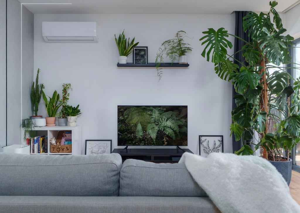 Apartament Green Plant - 1 lub 2 oddzielne sypialnie, taras 30m2, garaż podziemny, FV vat, Targi, klima, dostęp 24h - 1