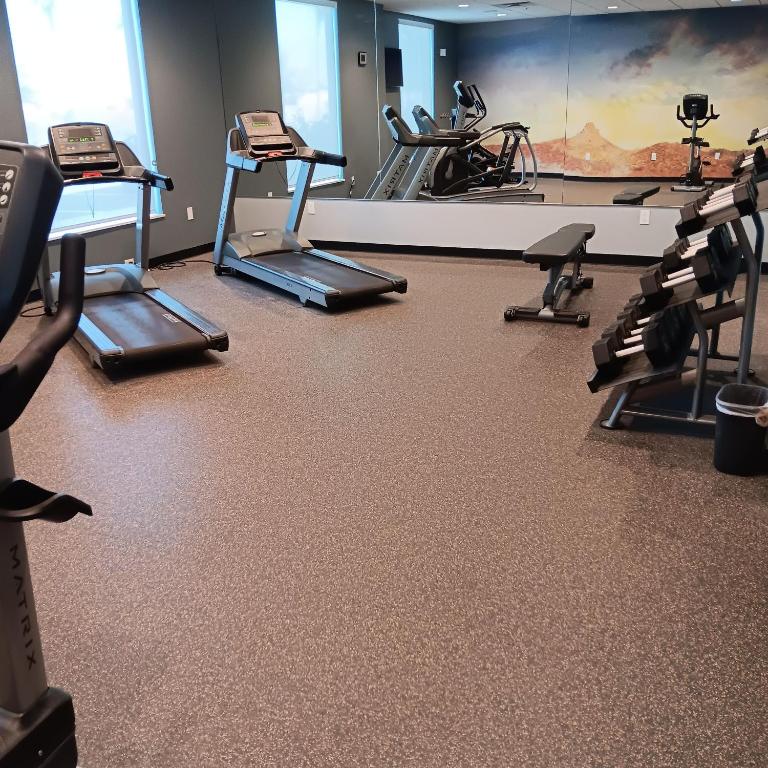 Fitness centrum a/nebo fitness zařízení v ubytování Best Western Plus Coachella Valley Inn & Suites