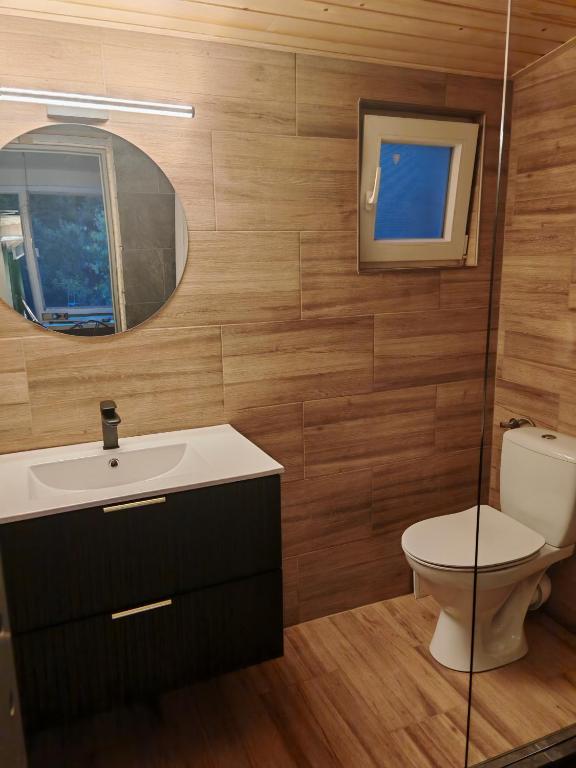 Koupelna v ubytování Epic Glamping