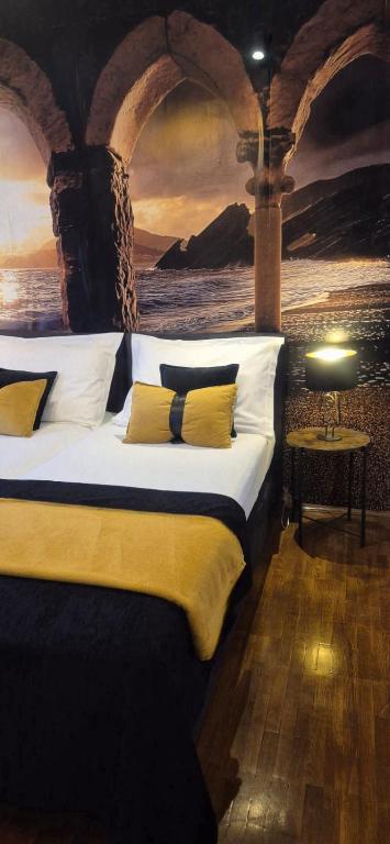 Posteľ alebo postele v izbe v ubytovaní Split Luxury Oasis
