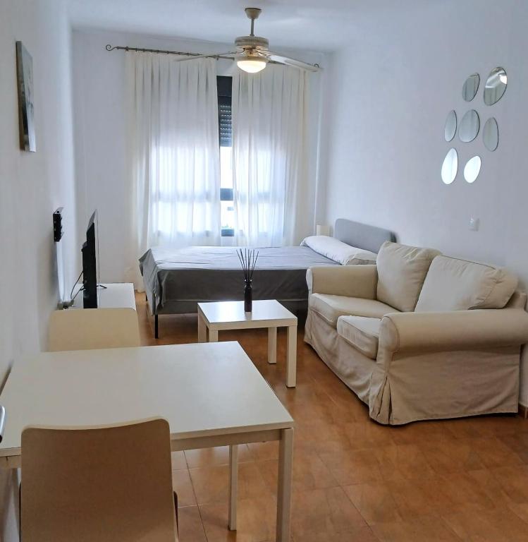 Posedenie v ubytovaní Apartamentos Mirablau