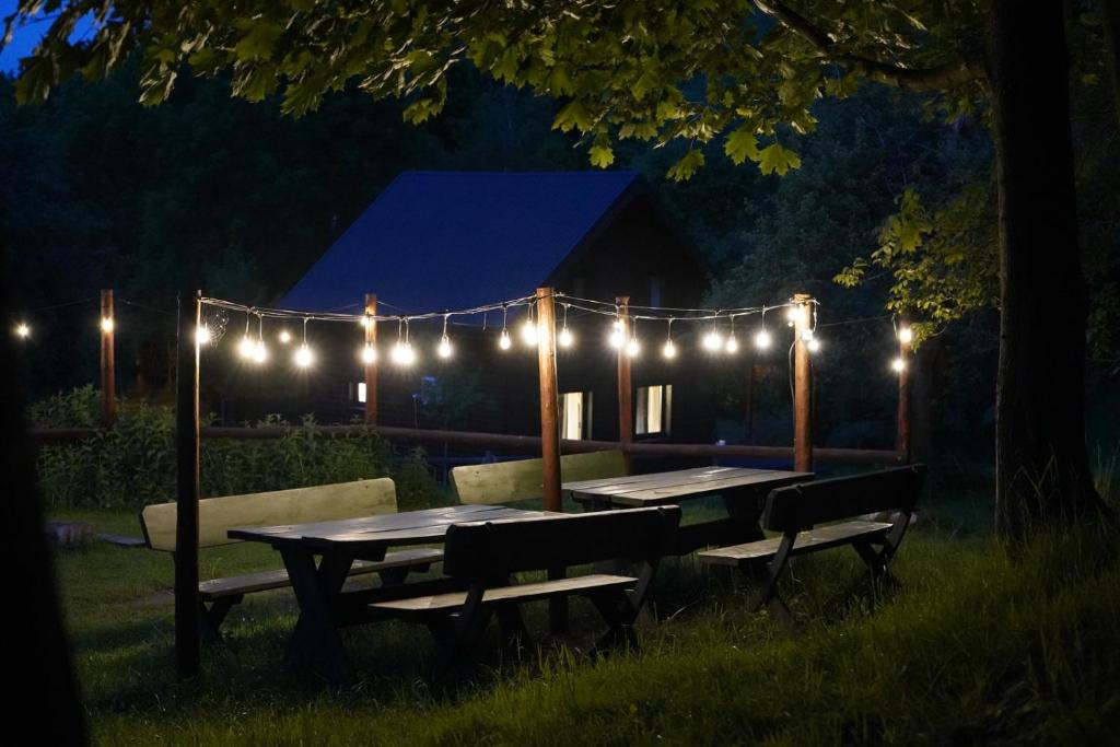 Zahrada ubytování Osada Krasne - Noclegi Blisko Natury