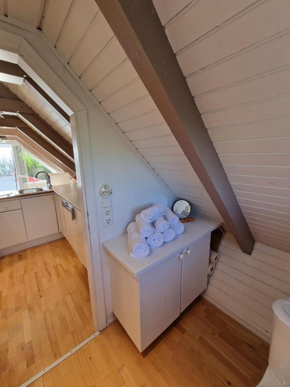 Posezení v ubytování Seehütte Neusiedlersee - Pfahlbau Waterfront 1