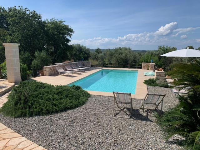 Bazén v ubytování Trulli Santa Maria Odegitria Relais nebo v jeho okolí