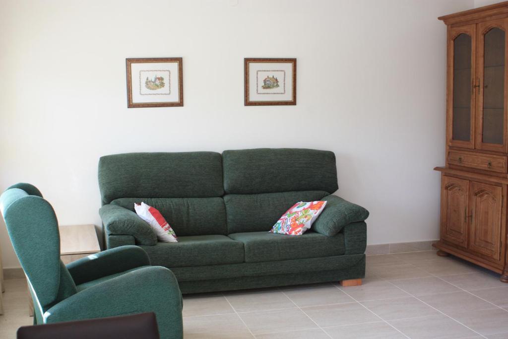 Posezení v ubytování Apartamento Avenida