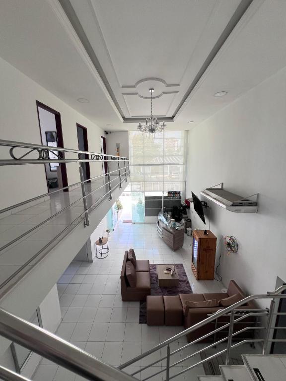 Posezení v ubytování Garden Home Hostal