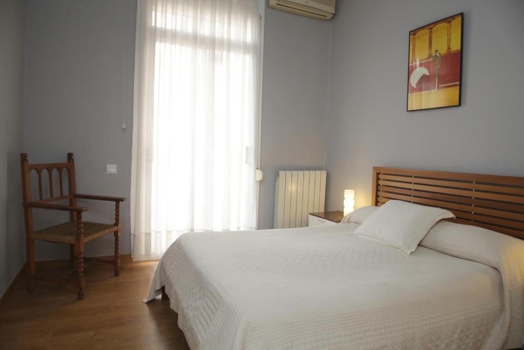 Posteľ alebo postele v izbe v ubytovaní Luxury Central Apartment