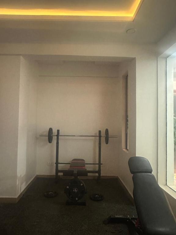 Fitness centrum a/nebo fitness zařízení v ubytování Midak Mews II