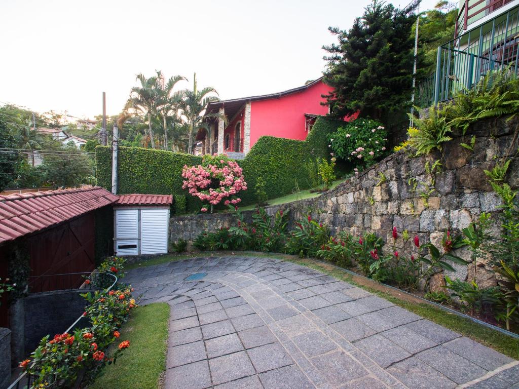 Zahrada ubytování Sweet Rio Residence Taquara