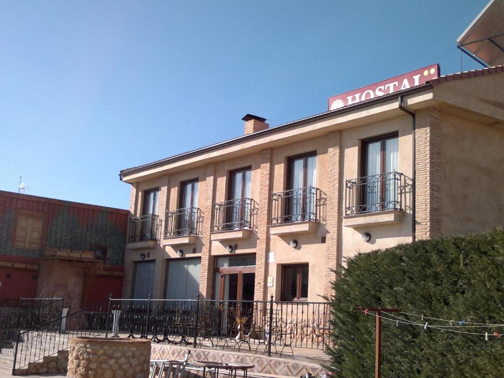 The building in which a vendégházakat is located
