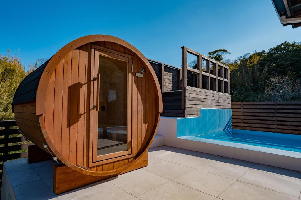 Bazén v ubytování Montevan RESORT VILLA nebo v jeho okolí