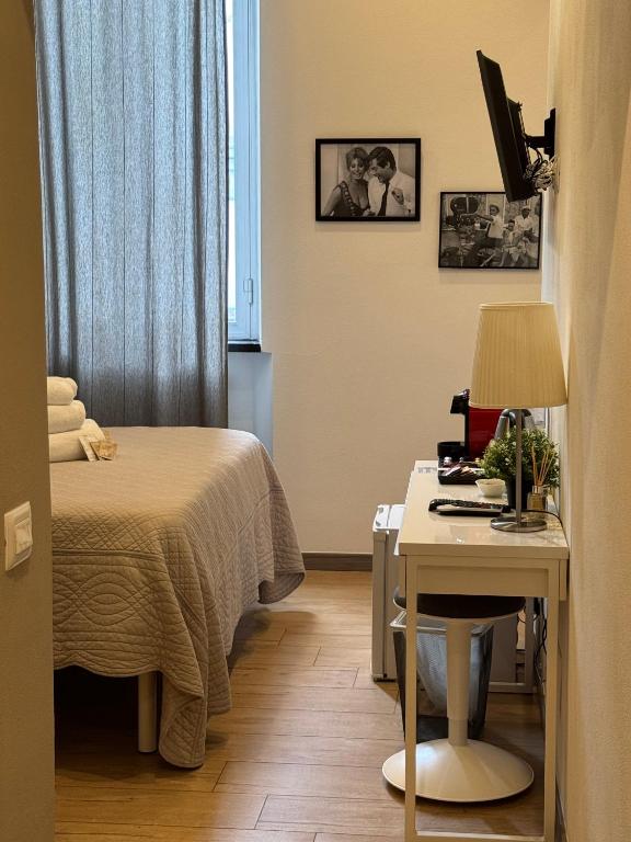 Postel nebo postele na pokoji v ubytování Ca'Vour