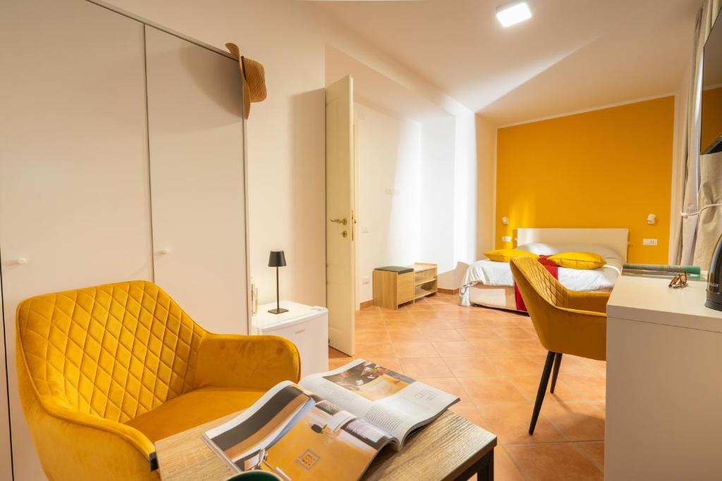 Posezení v ubytování L'Arco nel Corso