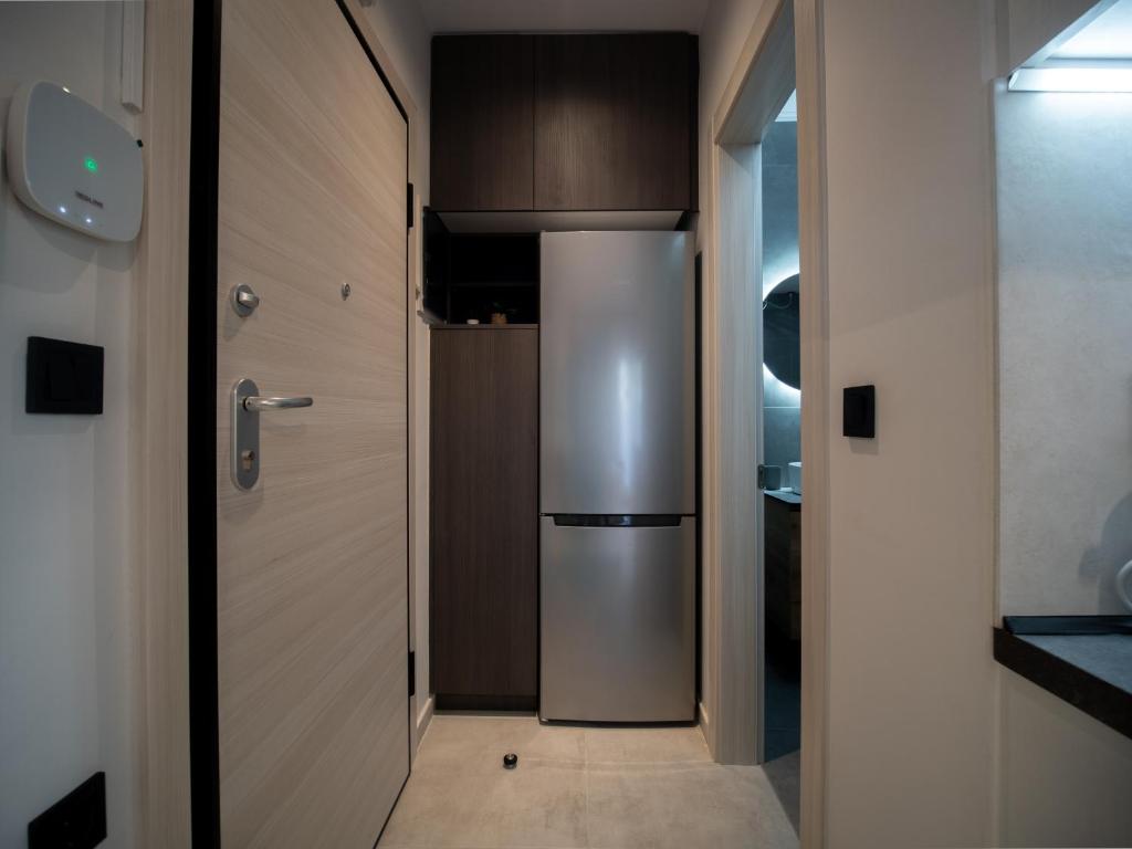 Kuchyň nebo kuchyňský kout v ubytování Canva Living