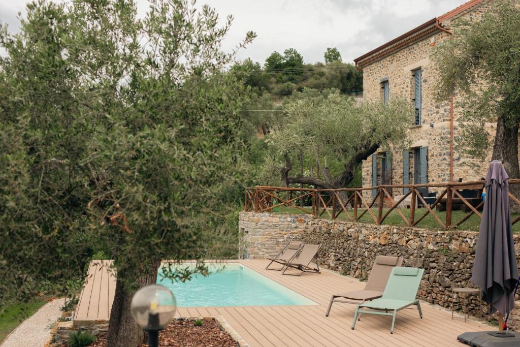 Villa con piscina nel Cilento Casolare Cento Ulivi Luxury & Charme