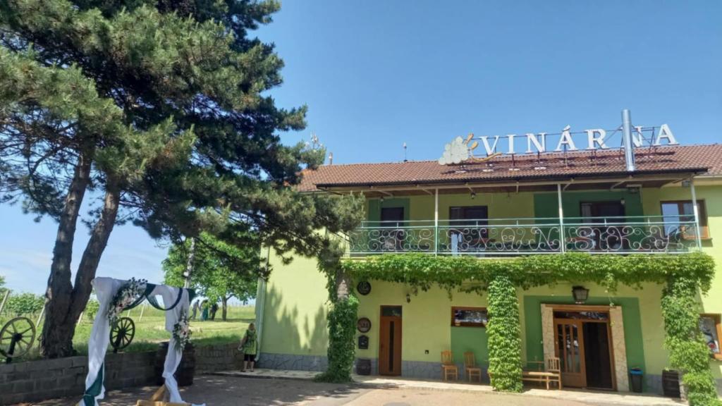 Budova, kde se penzion nachází