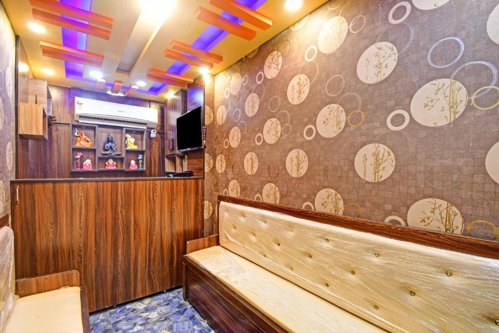 TV a/nebo společenská místnost v ubytování Hotel O The Heaven Inn