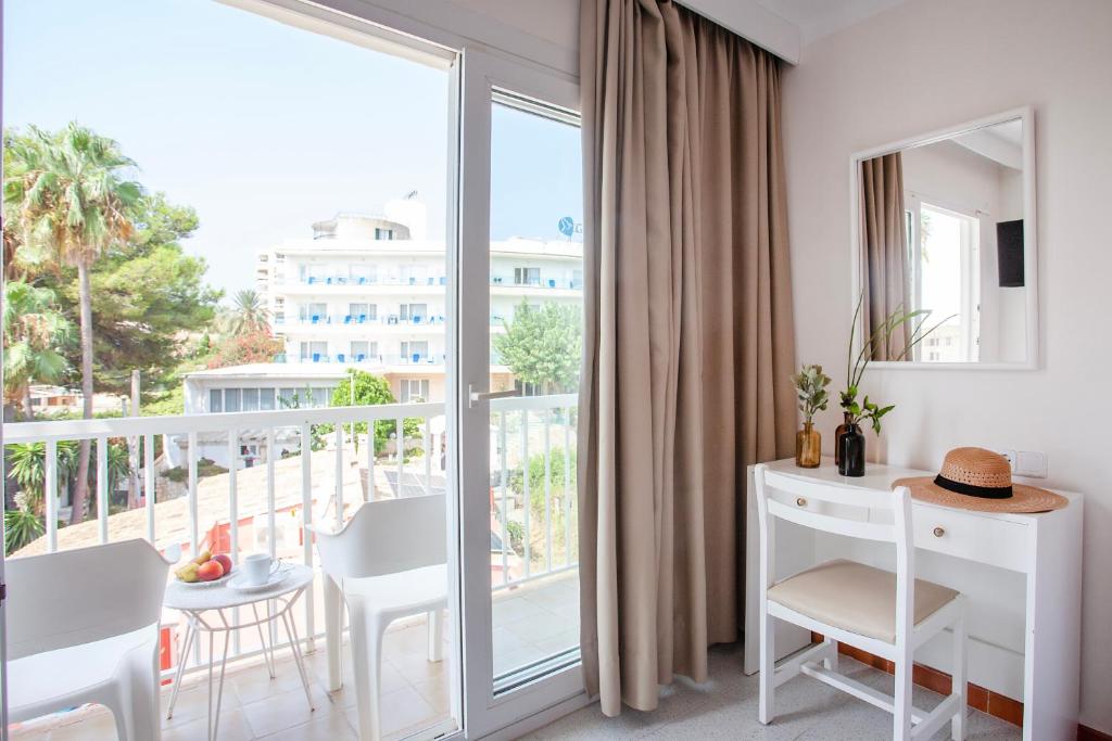 Balkón nebo terasa v ubytování Hostal Residencia Sutimar