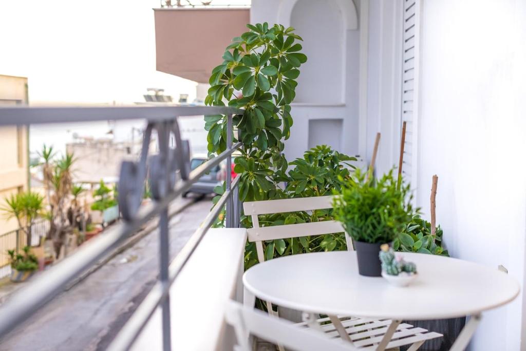 Balkon lub taras w obiekcie Piraeus Lux Secret