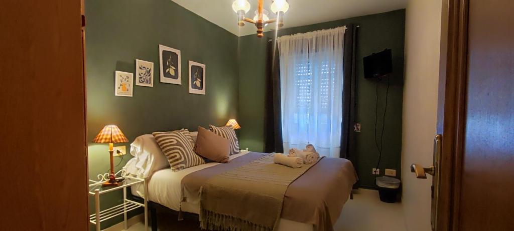 Posteľ alebo postele v izbe v ubytovaní CASA BRAIS habitaciones y buen precio!