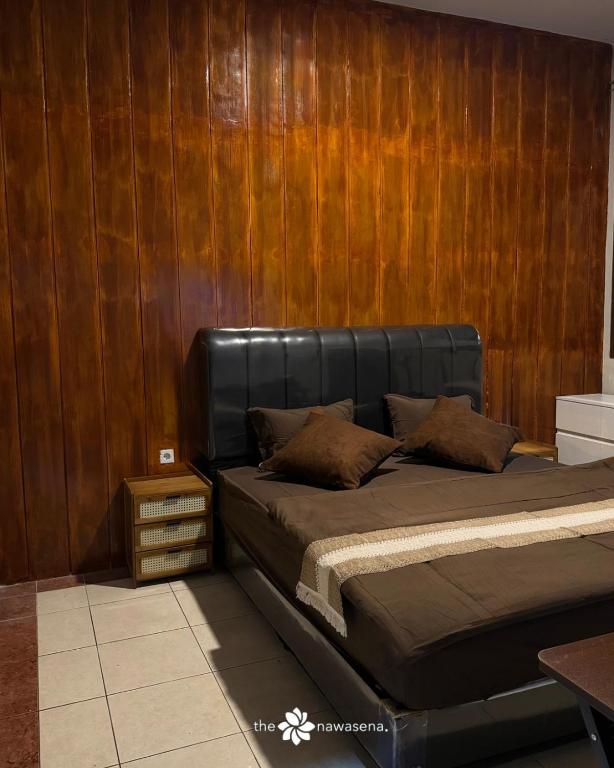 Posezení v ubytování The Nawasena Villa Medan with Private Pool Escape