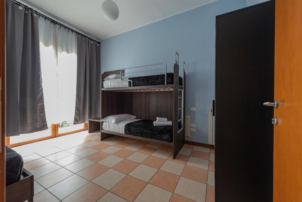Postel nebo postele na pokoji v ubytování Marconi Lodge