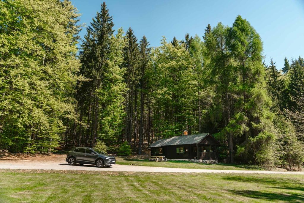 Loodusmaastik of the luxury tent lähedal