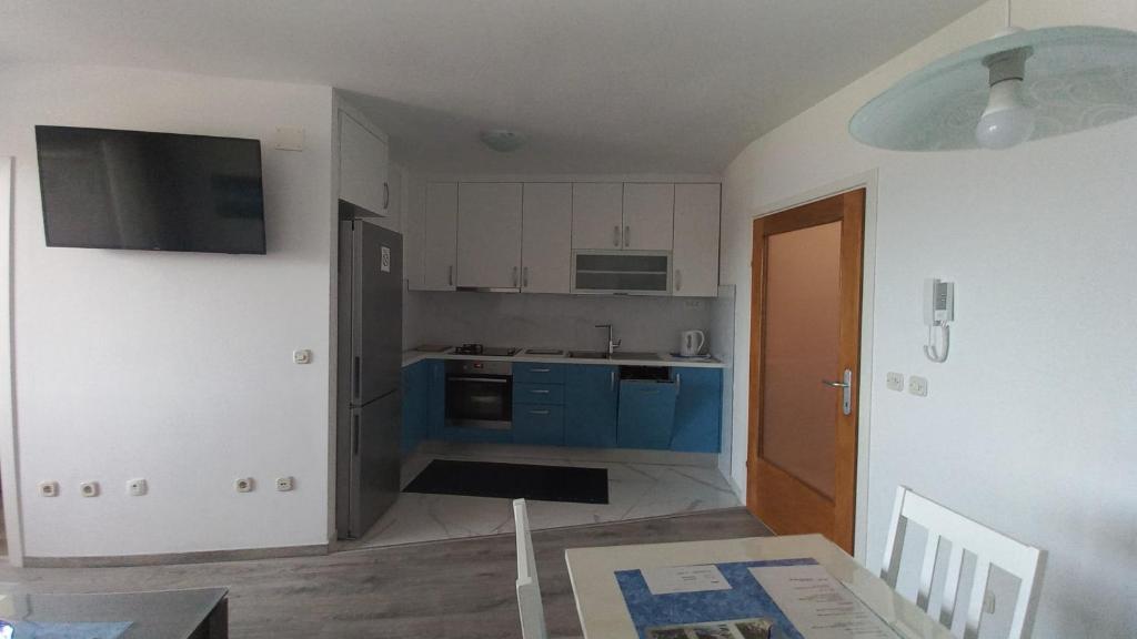 Kuchyň nebo kuchyňský kout v ubytování Apartment Petar