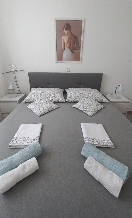 Postel nebo postele na pokoji v ubytování Apartment Petar
