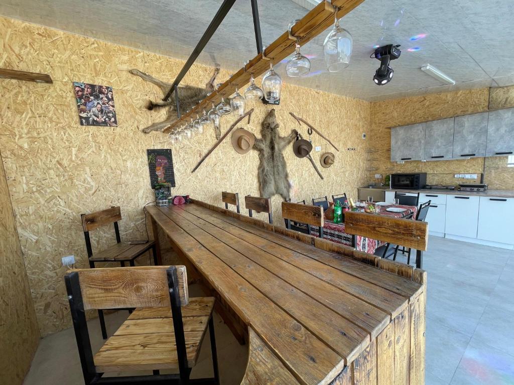 Kuchyň nebo kuchyňský kout v ubytování Ejmiatsin To Zvartnots Airport