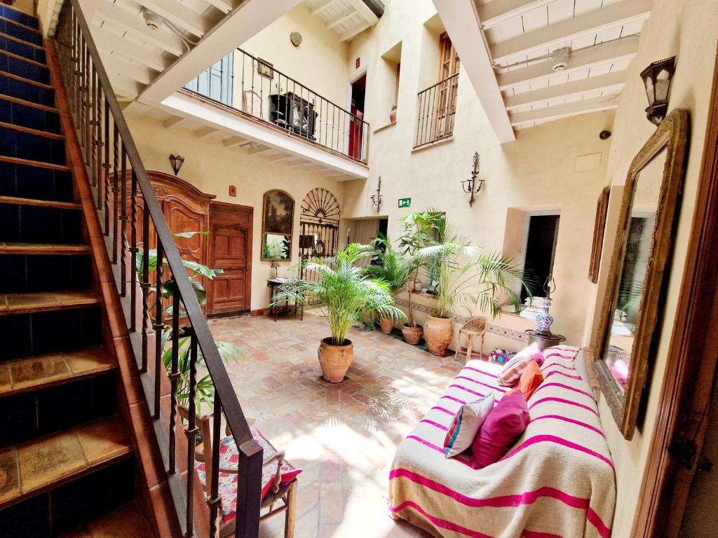 Posedenie v ubytovaní Hostal Casa Del Buen Viaje
