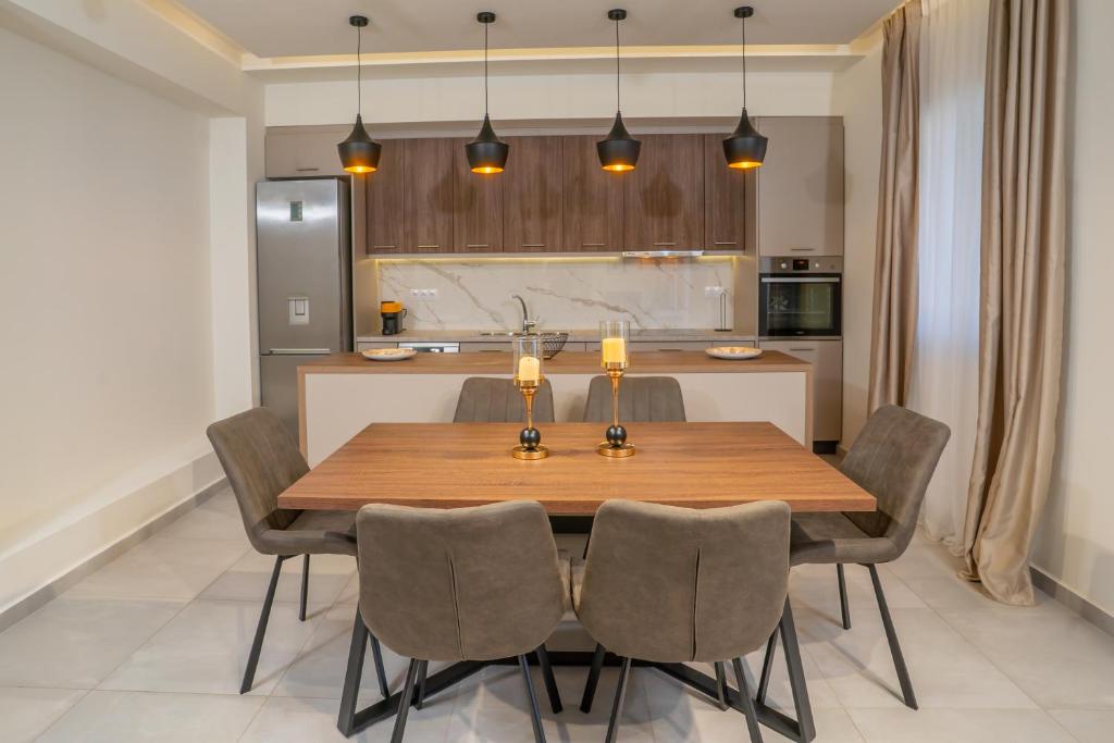 A kitchen or kitchenette at Pasithea