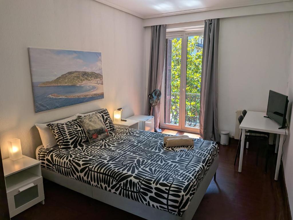 Posteľ alebo postele v izbe v ubytovaní Casa Santa Barbara