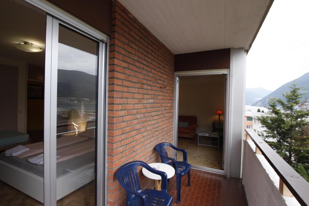 Nespecifikovaný výhled na hory nebo výhled na hory při pohledu z apartmánu
