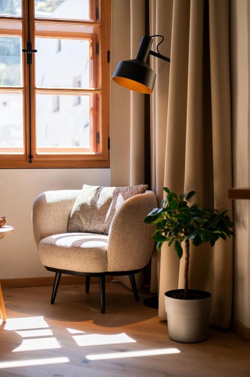 Posezení v ubytování Hotel Traube Rattenberg