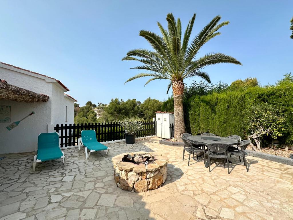 Vonkajšia záhrada v ubytovaní Casa Con Vista -Luxury villa in Moraira