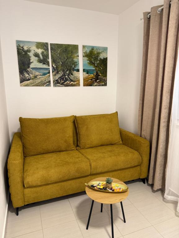Posezení v ubytování Apartmani Pernjak
