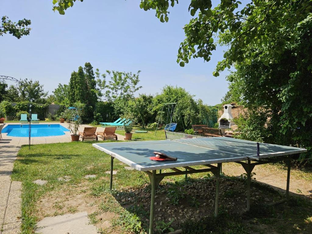 Stolní tenis v ubytování Penzión Emese nebo okolí