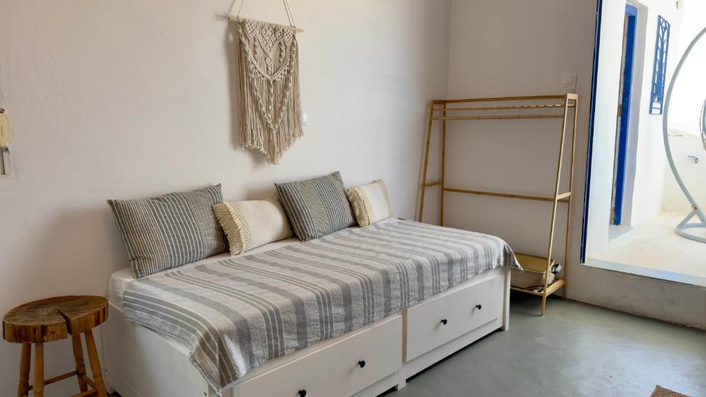 Voodi või voodid majutusasutuse Prickly Pear House toas