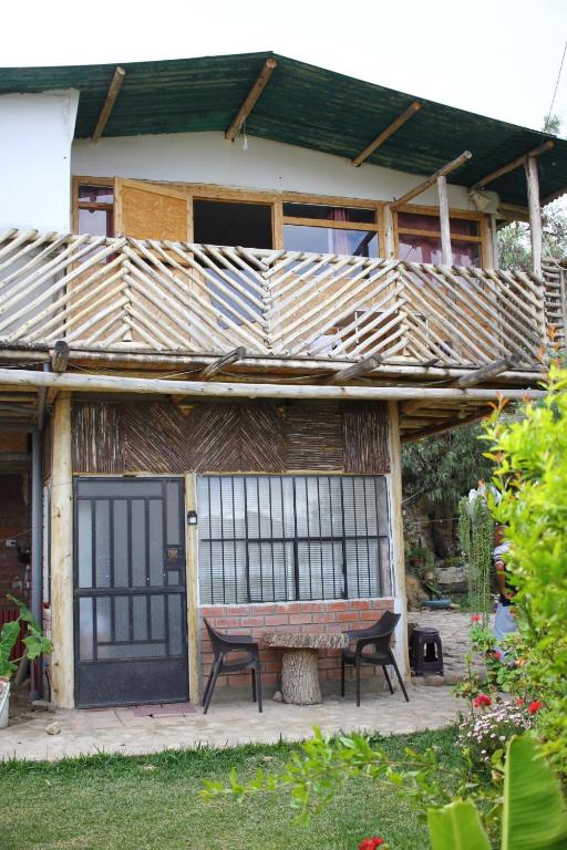 Balkón nebo terasa v ubytování Hostel "La Casa de Ricky"